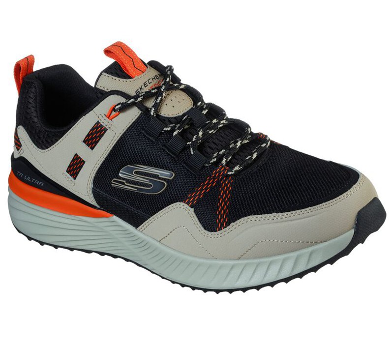 Skechers Herr Svarta Sneakers - Tr Ultra - Sverige (HSLPV-8134)